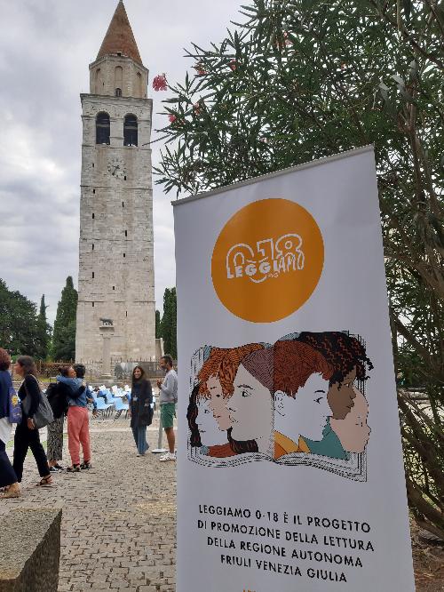La Summer School LeggiAMO 0-18 si svolge in piazza Capitolo ad Aquileia
