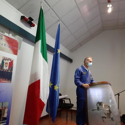 Il comandante delle Frecce Tricolori Gaetano Farina