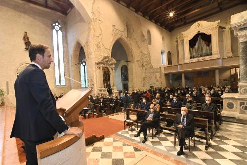 Il governatore del Friuli Venezia Giulia nel Duomo di Venzone