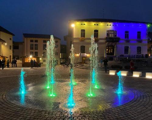 Piazza dell'Unità d'Italia a Tarvisio.