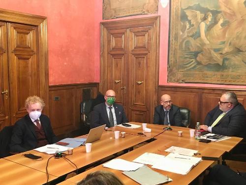 L'odierna riunione della commissione per l'Innovazione tecnologica e la digitalizzazione della conferenza delle Regioni e Provincie Autonome alla quale ha partecipato l'assessore regionale Sebastiano Callari