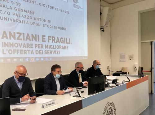 Una fase del convegno svoltosi oggi a Udine alla presenza del vicegovernatore con delega alla Salute del Friuli Venezia Giulia, Riccardo Riccardi.