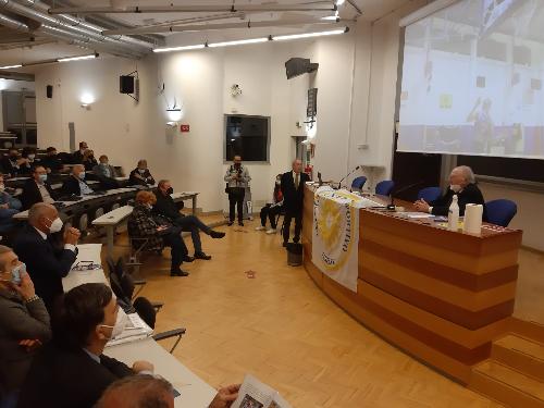 Cerimonia per i 75 anni del  Cus Trieste