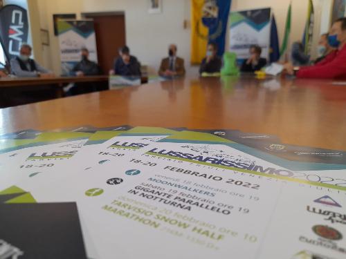 La presentazione di Lussarissimo - Tarvisio, 20 dicembre 2021.