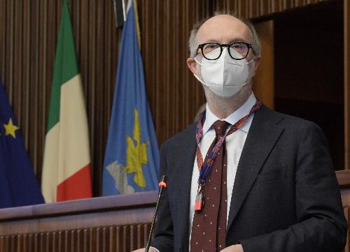 Il vicegovernatore del Friuli Venezia Giulia con delega alla Salute Riccardo Riccardi 