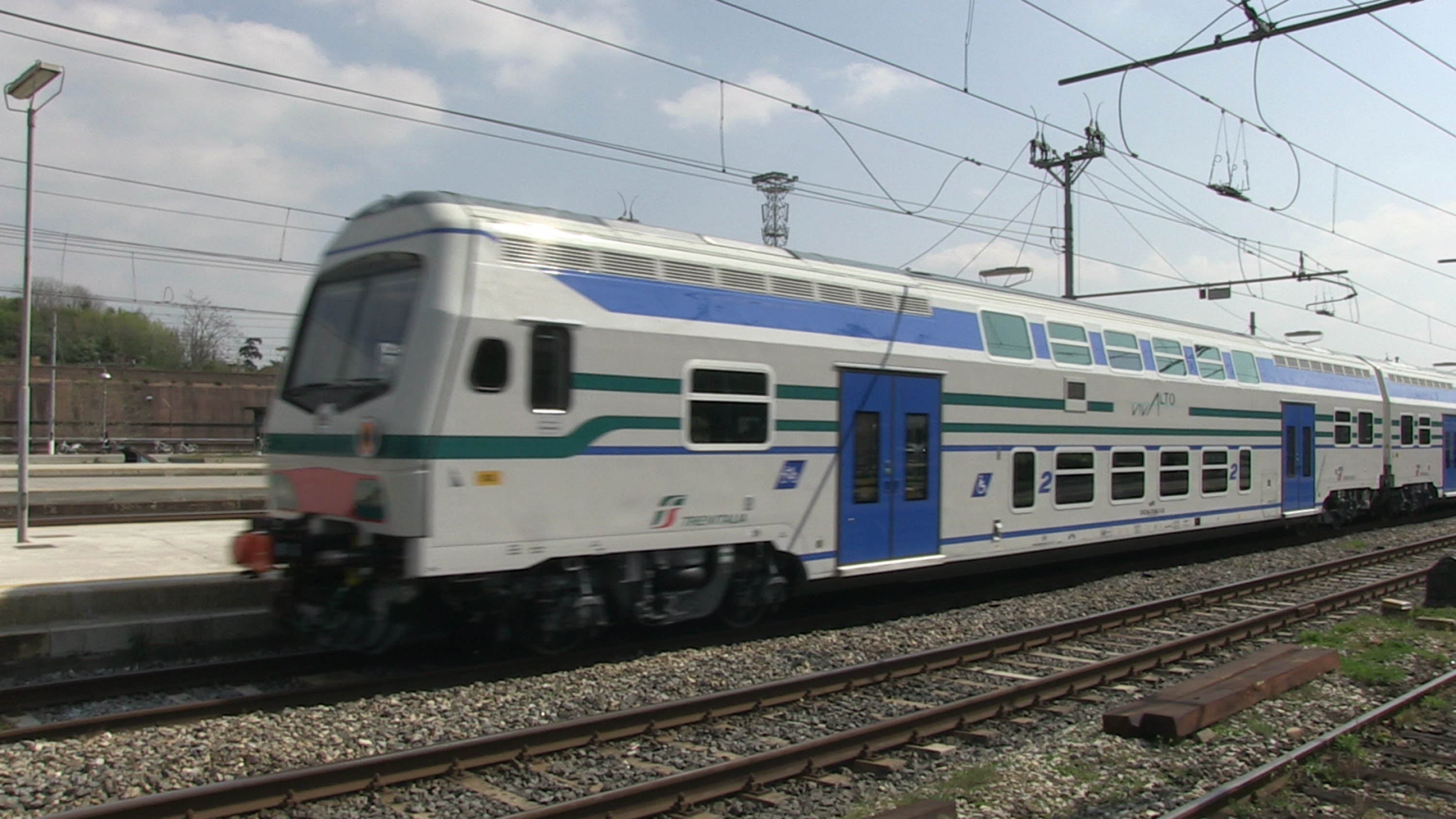 Il nuovo treno Vivalto per il trasporto pubblico locale del Friuli Venezia Giulia. (Udine 21/12/12)