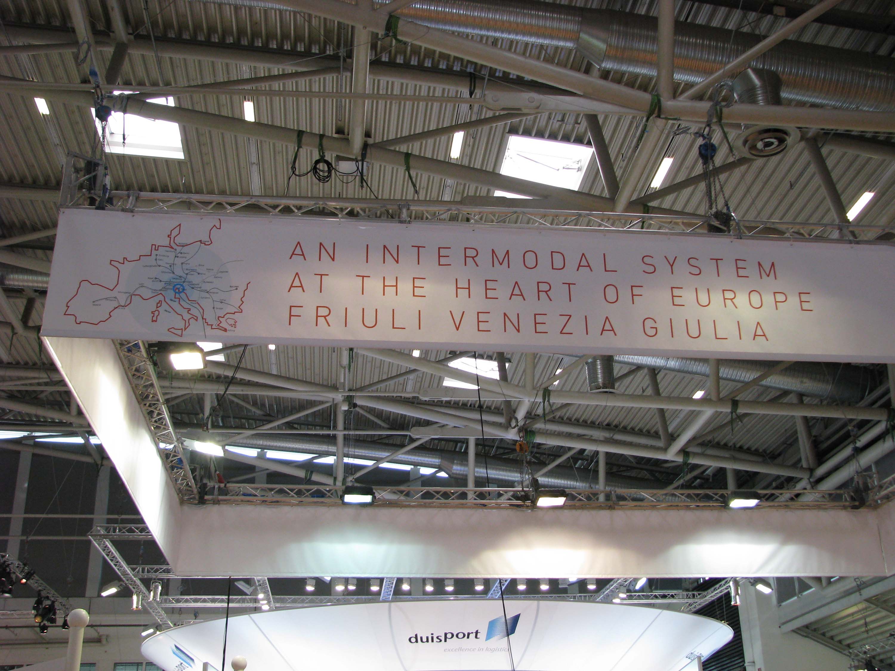 Spazio dedicato al Friuli Venezia Giulia alla Fiera &quot;Transport Logistic 2013&quot;. (Monaco di Baviera 06/06/13)