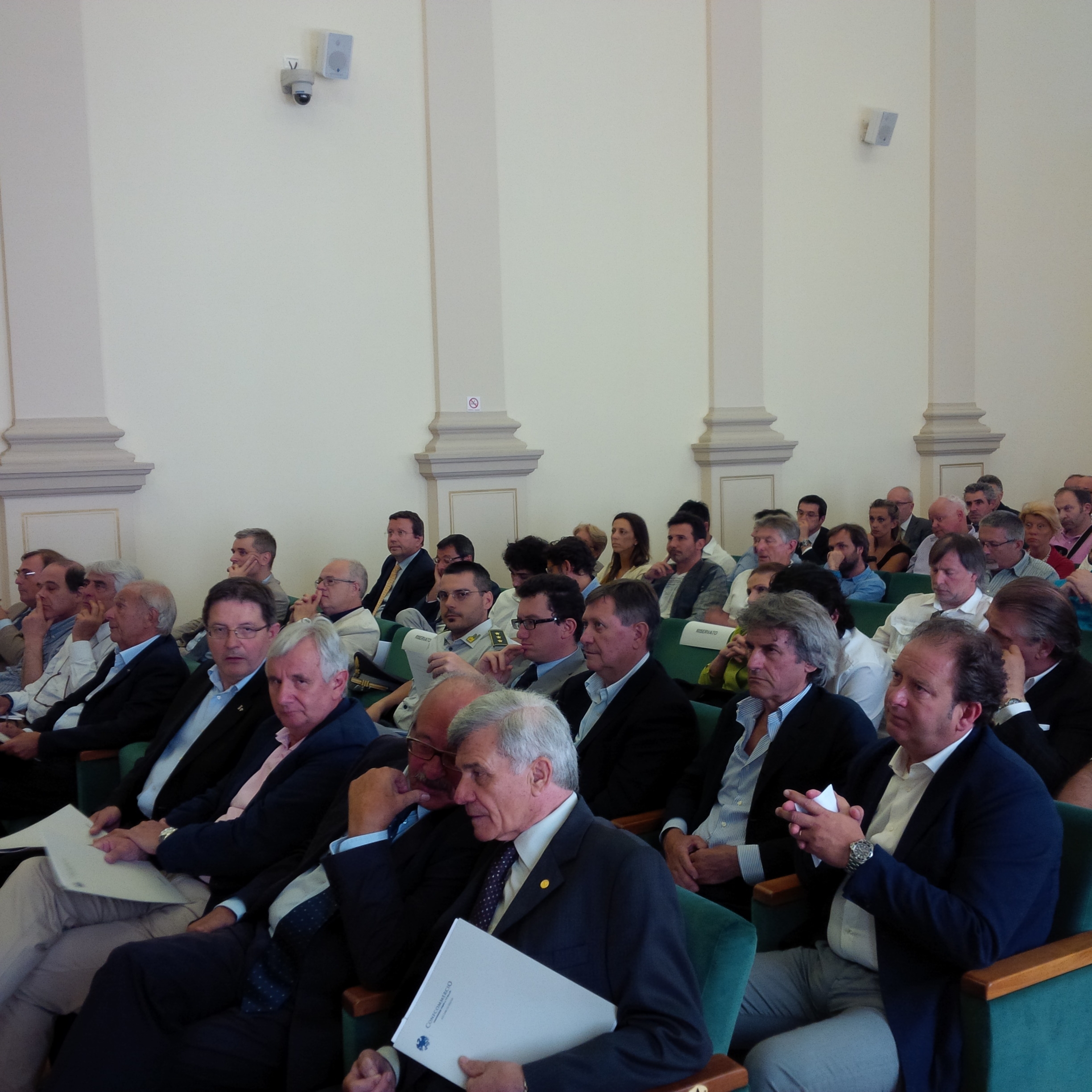 Platea della prima giornata del commercio della Città di Gorizia. (Gorizia 04/07/13)