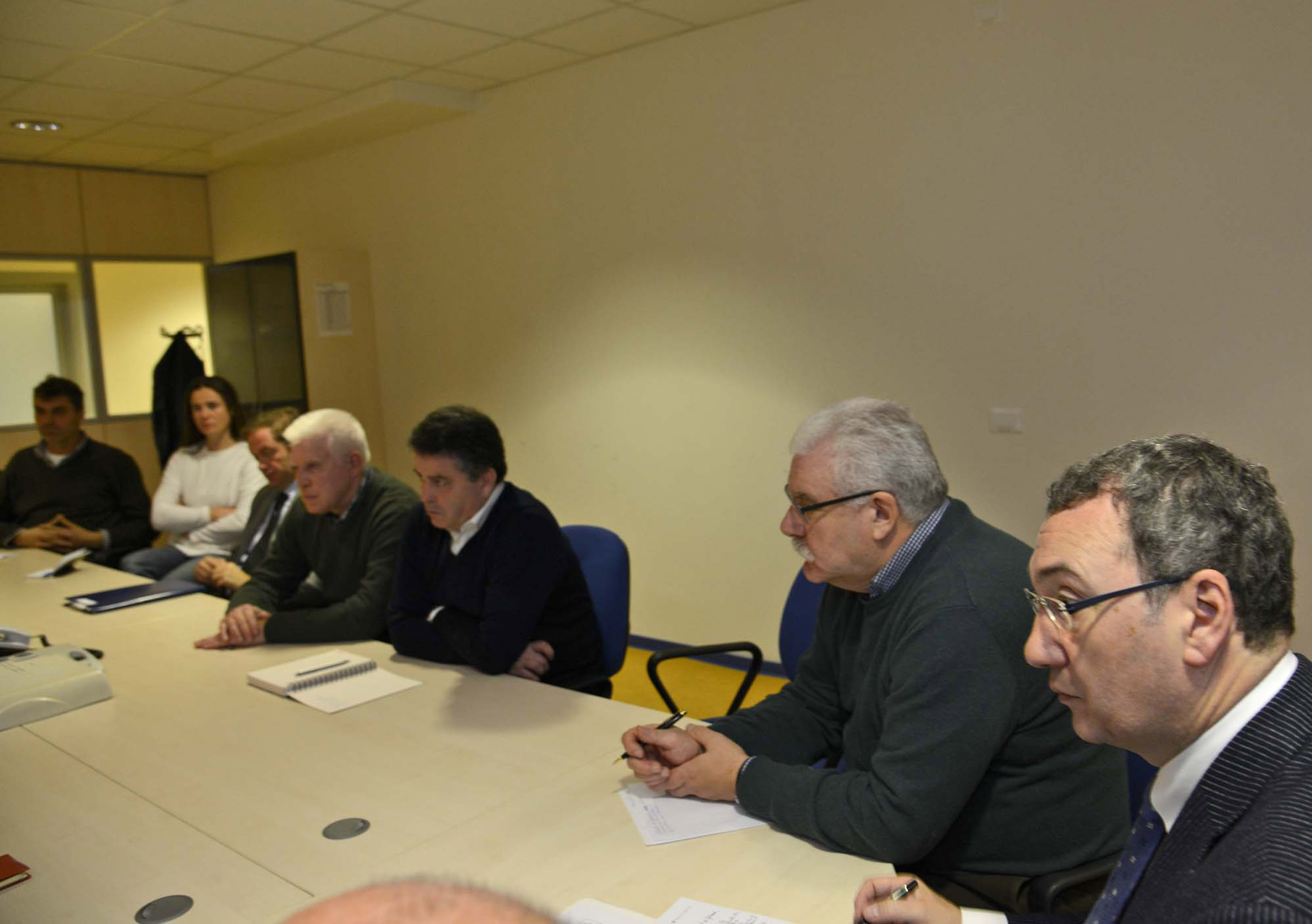 Sergio Bolzonello (Vicepresidente FVG e assessore regionale Risorse agricole e forestali) durante l'incontro con i vertici e i rappresentanti sindacali di Latterie Friulane - Udine 23/12/2013