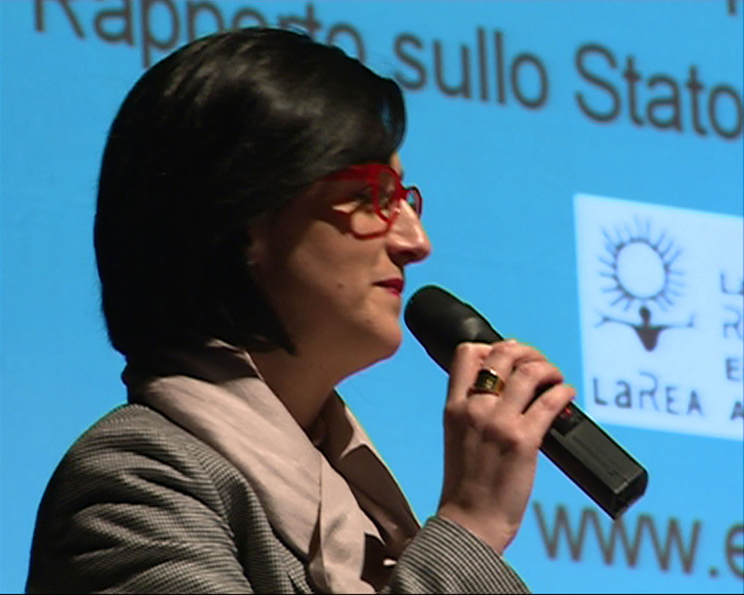 Sara Vito (Assessore regionale Ambiente) all'assemblea d'Istituto dell'ITE Einaudi e dell'IPSSC Mattei (ISIS Malignani 2000) &quot;Dal Vajont alla tutela del paesaggio&quot;, al Teatro Gustavo Modena - Palmanova 11/01/2014