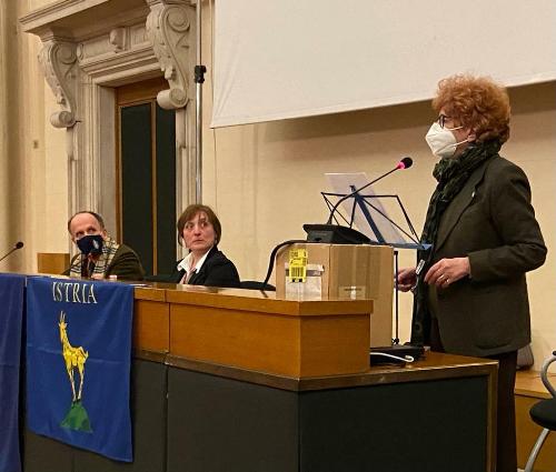 L'intervento dell'assessore regionale Tiziana Gibelli alla presentazione del libro La stanza di Piera.