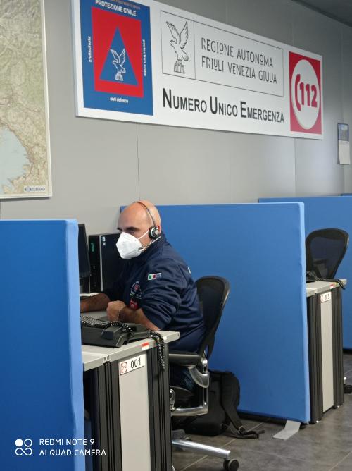 La Centrale unica di risposta del Friuli Venezia Giulia.