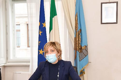 L'assessore alle Finanze Barbara Zilli