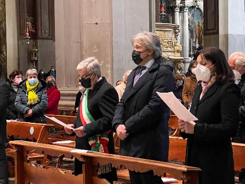 L'assessore regionale Sergio Emidio Bini alla celebrazione in Duomo a Udine per il centenario della nascita di don Luigi Giussani