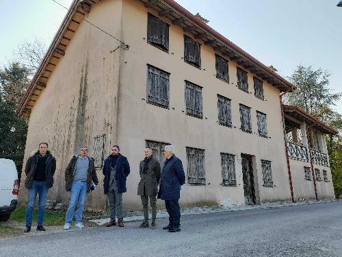L'immobile confiscato alla criminalità organizzata e restuitito all'amministrazione comunale di Aquileia
