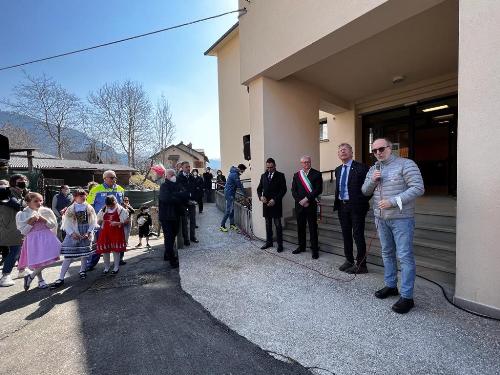 Il vigovernatore Riccardi e le altre autorità all'inaugurazione della struttura