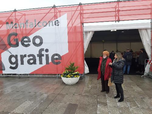 L’assessore regionale alla Cultura Tiziana Gibelli a Monfalcone agli eventi di apertura del festival GEOgrafie