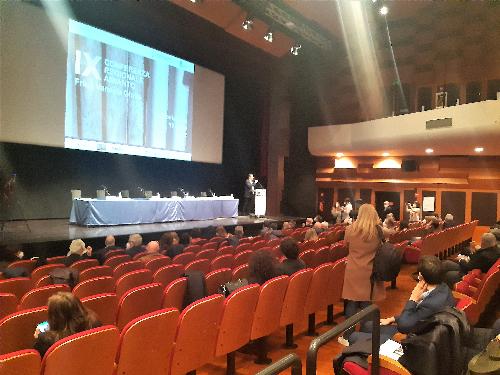 La platea della IX Conferenza regionale amianto