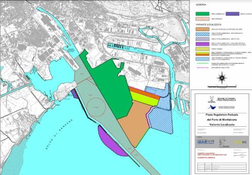 Render efetti della Variante localizzata porto di Monfalcone 