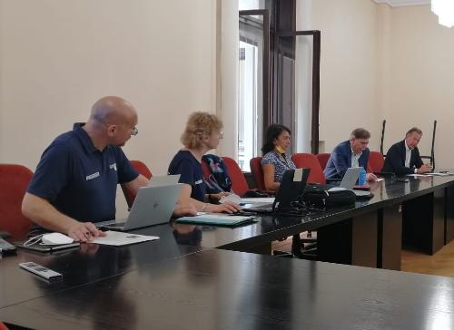 L'intervento dell'assessore alla Difesa dell'Ambiente Fabio Scoccimarro al primo incontro del Gruppo di lavoro Clima FVG