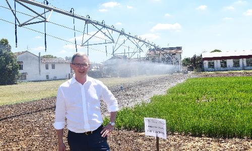 L'assessore Zannier all'open day di Ersa 