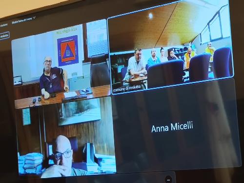 Il vicegovernatore Riccardi in videoconferenza con i sindaci dell'intorno della Val Resia 