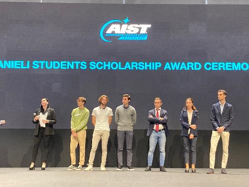 Gli studenti del MITS premiati con le borse di studio e gli attestati al merito riconosciuti dal gruppo Danieli - Buttrio, 28 settembre 2022