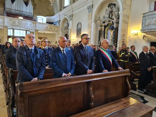 L'assessore Pierpaolo Roberti alla messa celebrata a Trieste per la ricorrenza di San Michele Arcangelo