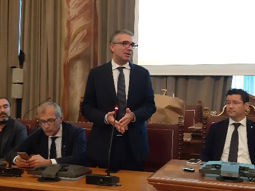 L'assessore regionale Roberti