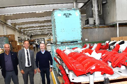 La visita del Governatore Fedriga all'azienda Da Lio di Morsano 