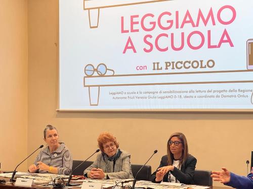 La presentazione del progetto "LeggiAMO a Scuola"