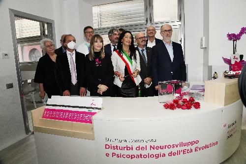 Il vicegovernatore della Regione con delega alla Salute Riccardo Riccardi insieme all'assessore regionale Sebastiano Callari alla cerimonia di inaugurazione del nuovo reparto dell'ospedale di Monfalcone