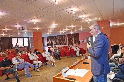 Il vicepresidente Riccardi interviene all'inaugurazione della nuova Tac