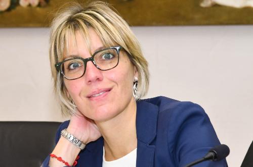 L'assessore regionale alle Finanze Barbara Zilli