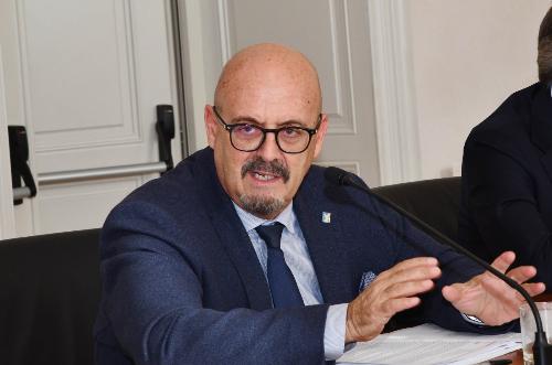 L'assessore regionale al Patrimonio e al Demanio Sebastiano Callari