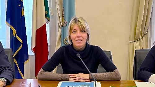 L’assessore regionale alle Finanze Barbara Zilli.
