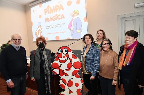 La presentazione del progetto Pimpa Magica