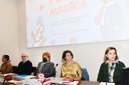 La presentazione del progetto Pimpa Magica