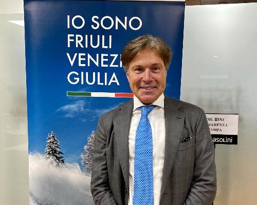 L'assessore regionale alle Attività produttive e Turismo, Sergio Emidio Bini