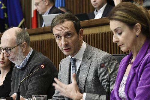 Il governatore Massimiliano Fedriga interviene in IV Commissione