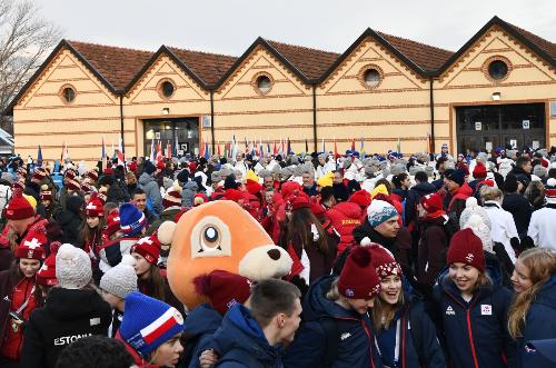 La cerimonia di chiusura di Eyof