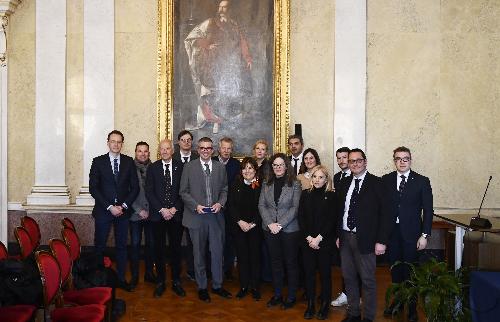 L'assessore Roberti con i consiglieri regionali del Veneto 