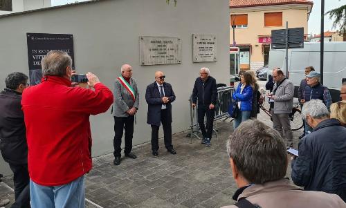 L'assessore Callari a Staranzano in occasione della Giornata mondiale delle vittime dell'amianto