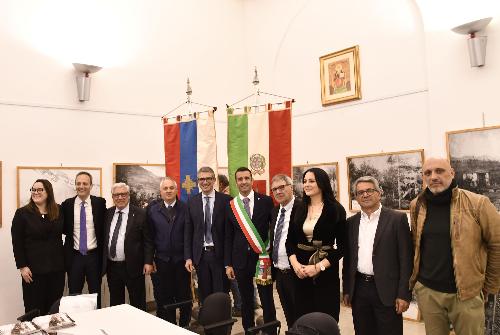 L'inaugurazione della mostra fotografica "Dai Balcani al Trentino: l’Odissea dei prigionieri serbi durante la Prima Guerra mondiale"