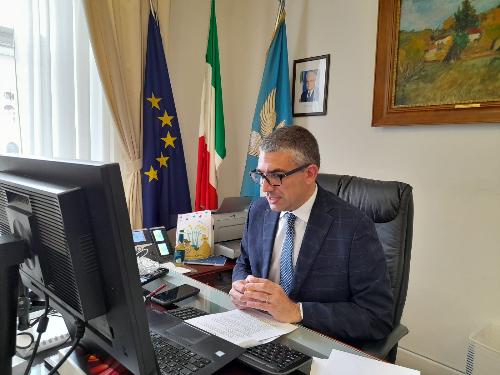 L’assessore regionale alle Autonomie locali Pierpaolo Roberti 
