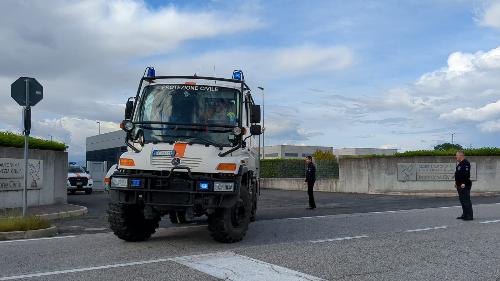 La Colonna mobile della Protezione civile del Friuli Venezia Giulia è partita alla volta dell'Emilia-Romagna alluvionata