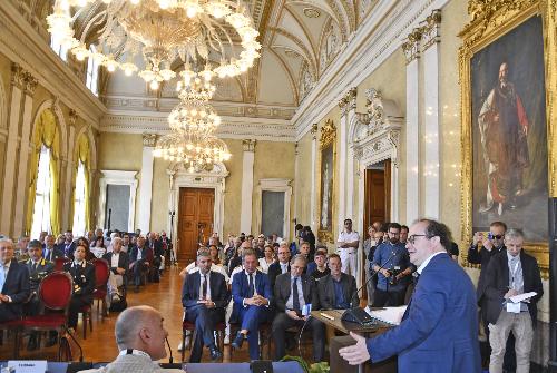 Il vicegovernatore Anzil all'inauguraizone di Mare Nordest 2023