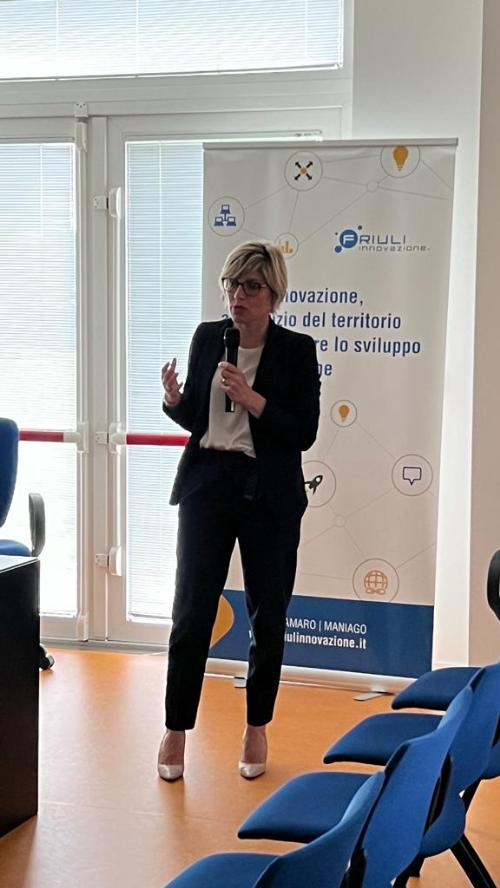 L’assessore regionale alle Finanze Barbara Zilli all’assemblea ordinaria dei soci della società consortile a responsabilità limitata Friuli Innovazione, Centro di Ricerca e di Trasferimento Tecnologico.