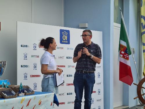 L’assessore regionale alle Autonomie locali Pierpaolo Roberti alla cerimonia di premiazione della diciottesima Settimana Internazionale dei 3 Golfi