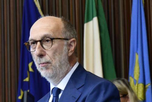 L'assessore Riccardo Riccardi oggi in Consiglio regionale